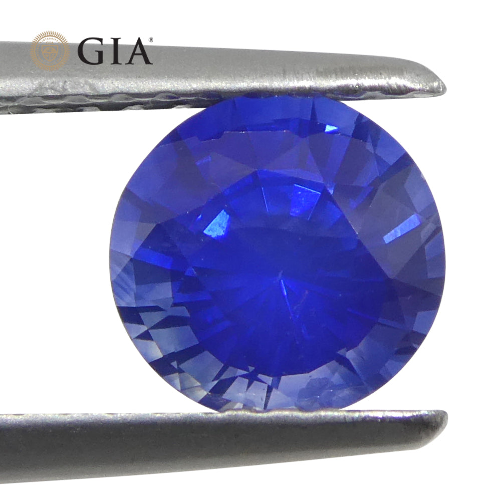 Sapphire 1.24 cts 6.41 x 6.30 x 4.31 mm Round Blue  $5000