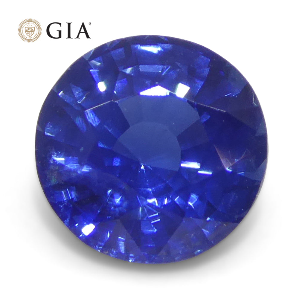 Sapphire 1.28 cts 6.29 x 6.18 x 4.15 mm Round Blue  $5000