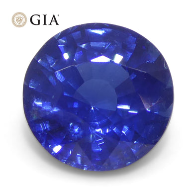 Sapphire 1.28 cts 6.29 x 6.18 x 4.15 mm Round Blue  $5000