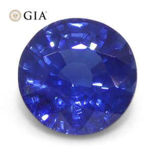 Sapphire 1.28 cts 6.29 x 6.18 x 4.15 mm Round Blue  $5000
