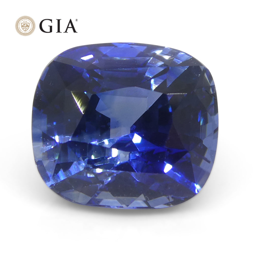 Sapphire 3.79 cts 8.94 x 8.07 x 6.12 mm Cushion Blue  $17000