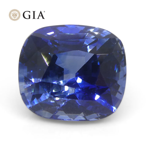3.79ct Cushion Blue Sapphire GIA Certified Sri Lanka