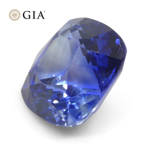 3.79ct Cushion Blue Sapphire GIA Certified Sri Lanka