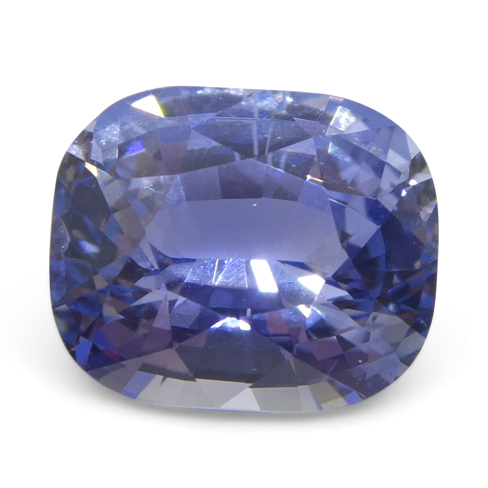 4.12ct Cushion Blue Sapphire GIA Certified Sri Lanka Unheated - Skyjems Wholesale Gemstones