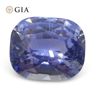 4.12ct Cushion Blue Sapphire GIA Certified Sri Lanka Unheated
