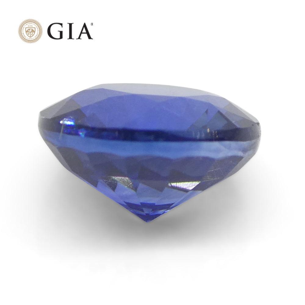 1.05ct Round Blue Sapphire GIA Certified Sri Lanka - Skyjems Wholesale Gemstones