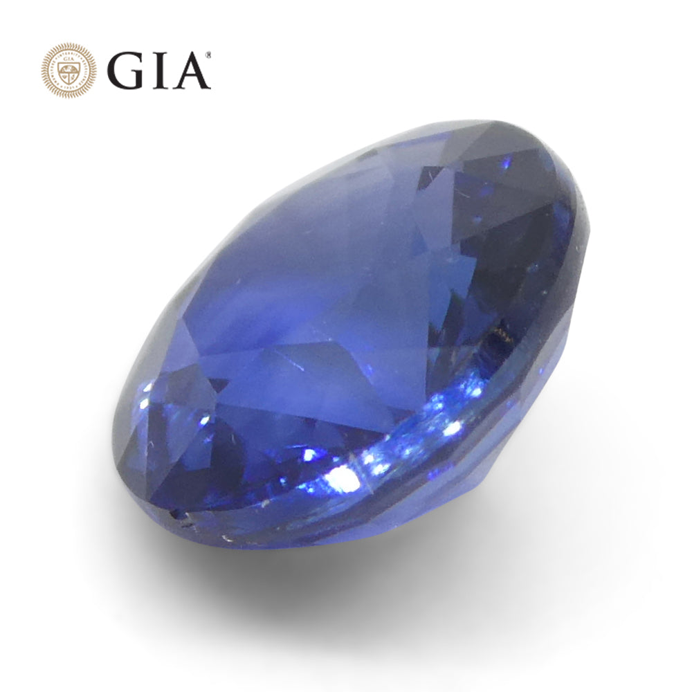 1.05ct Round Blue Sapphire GIA Certified Sri Lanka - Skyjems Wholesale Gemstones