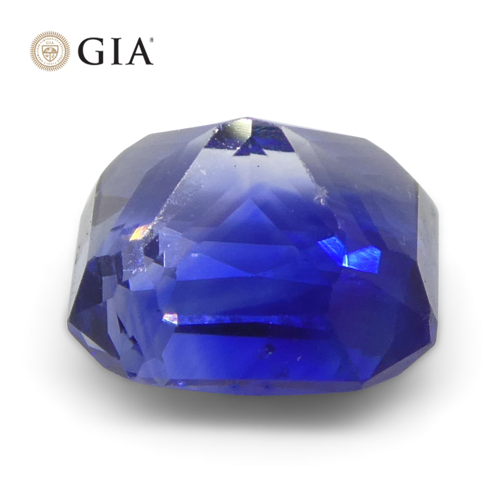 2.13ct Octagonal/Emerald Cut Blue Sapphire GIA Certified Madagascar - Skyjems Wholesale Gemstones