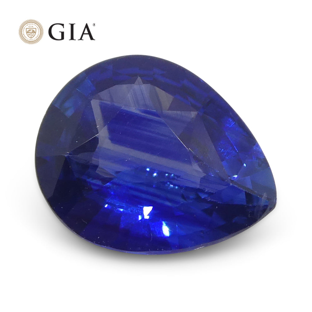 Sapphire 1.42 cts 8.31 x 6.81 x 3.51 mm Pear Blue  $5000