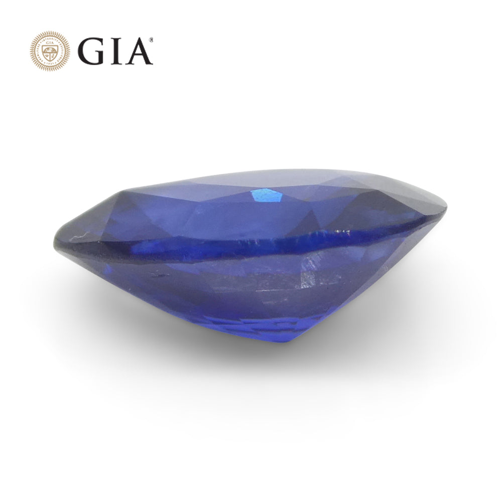 1.42ct Pear Blue Sapphire GIA Certified Sri Lanka - Skyjems Wholesale Gemstones