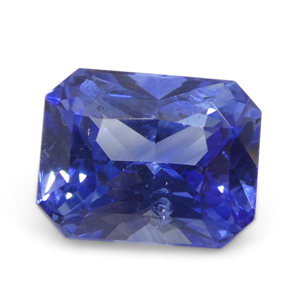 2.54ct Octagonal/Emerald Cut Blue Sapphire GIA Certified Sri Lanka - Skyjems Wholesale Gemstones