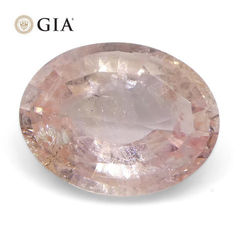 2.17ct Oval Pink-Orange Padparadscha Sapphire GIA Certified  Sri Lanka, Unheated