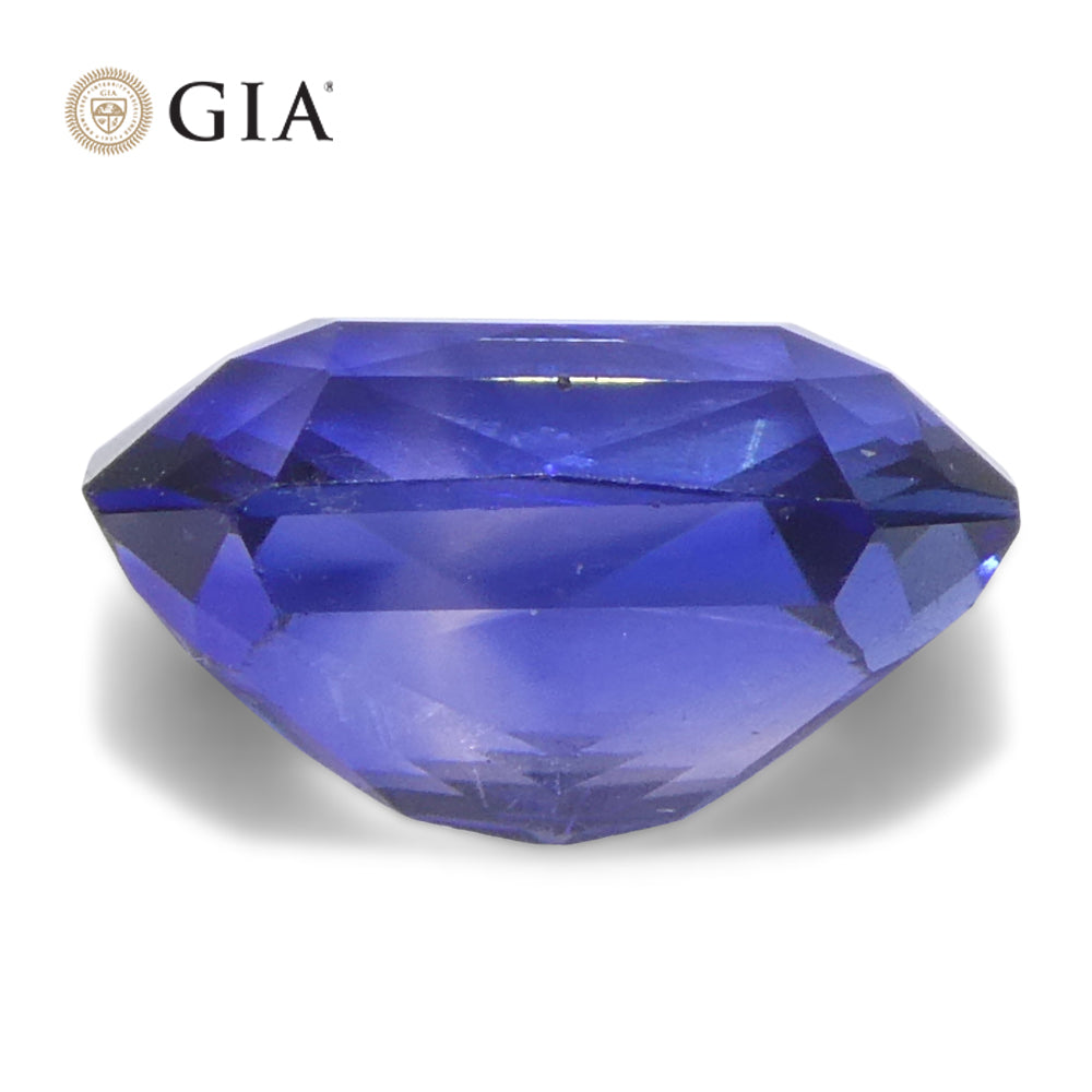 2.02ct Octagonal/Emerald Cut Purple and Blue Parti Sapphire GIA Certified - Skyjems Wholesale Gemstones