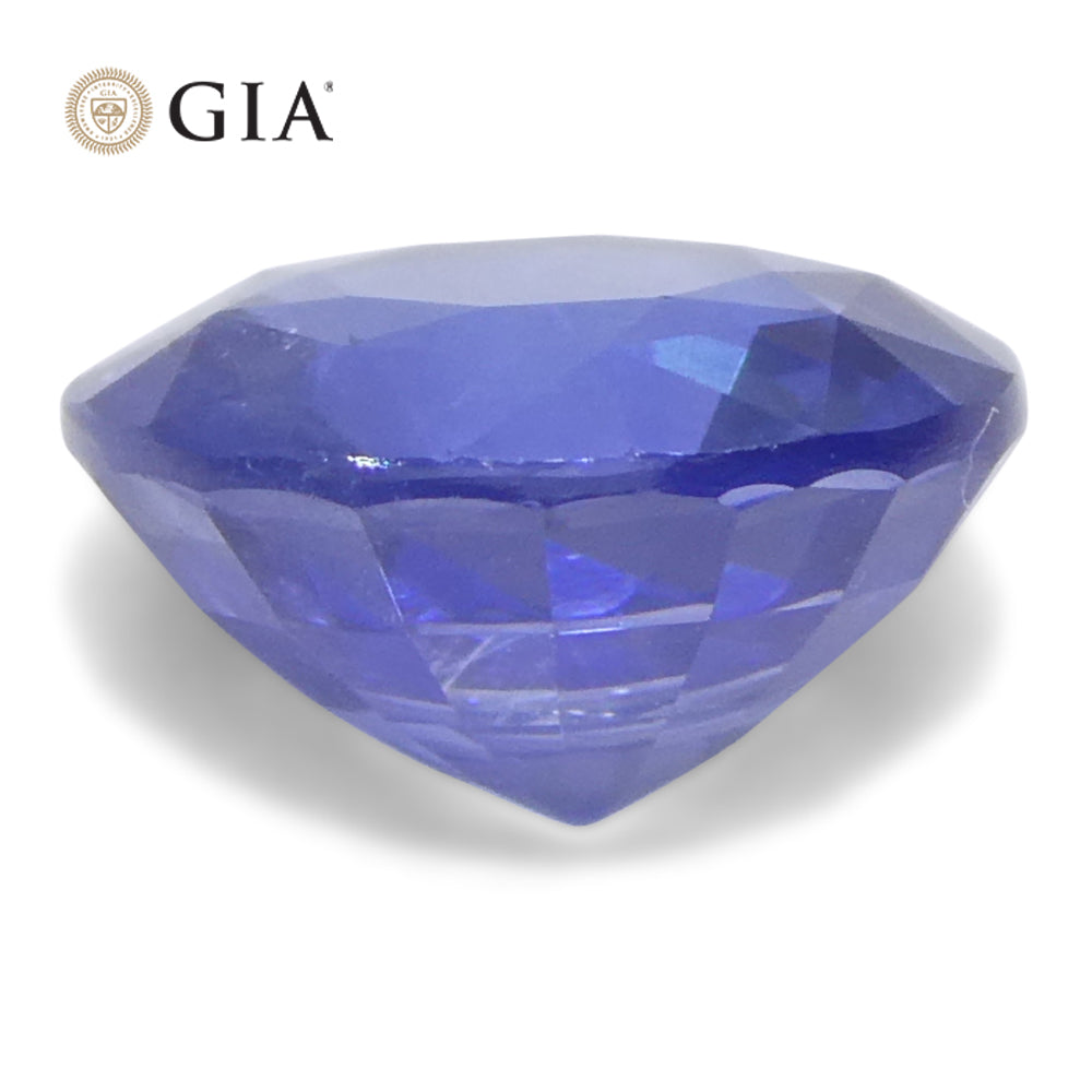 1.77ct Round Blue Sapphire GIA Certified Madagascar - Skyjems Wholesale Gemstones