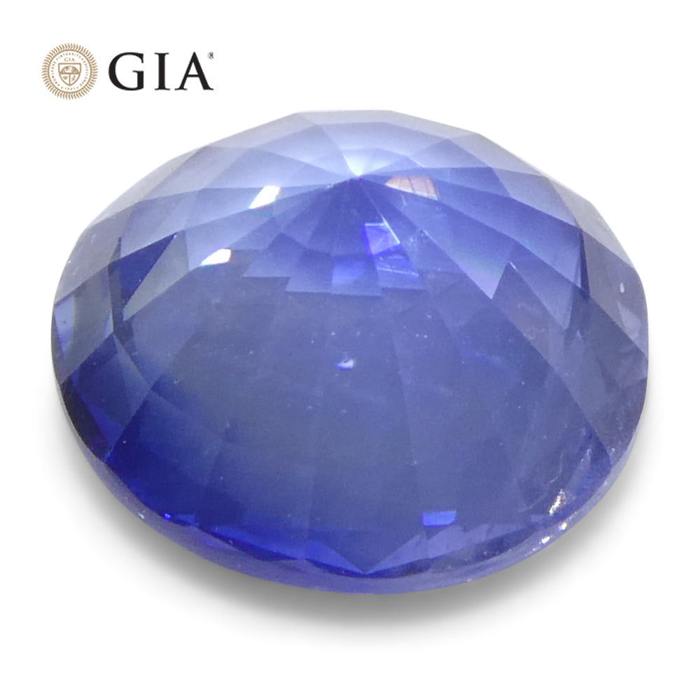 1.77ct Round Blue Sapphire GIA Certified Madagascar - Skyjems Wholesale Gemstones
