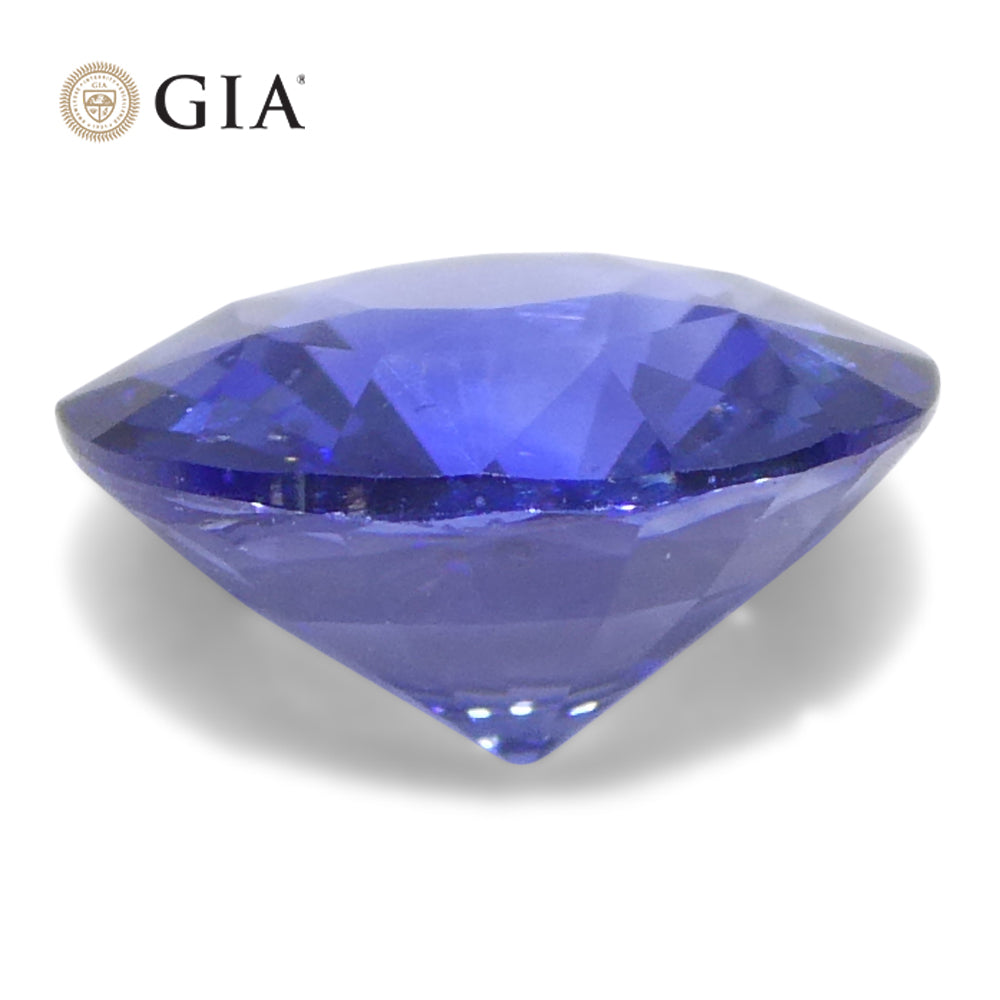 1.66ct Round Blue Sapphire GIA Certified Sri Lanka - Skyjems Wholesale Gemstones