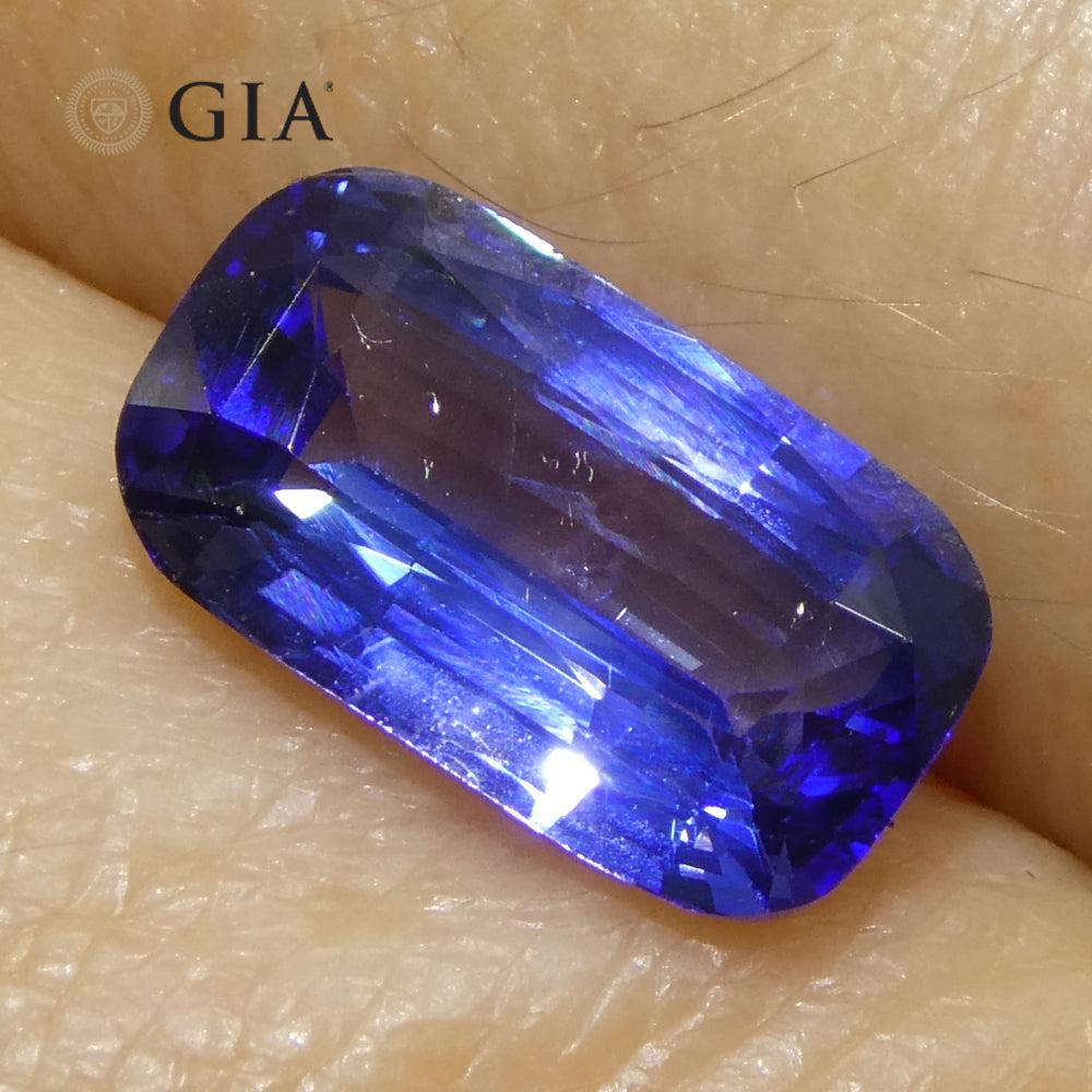 2.14ct Cushion Blue Sapphire GIA Certified Sri Lanka - Skyjems Wholesale Gemstones