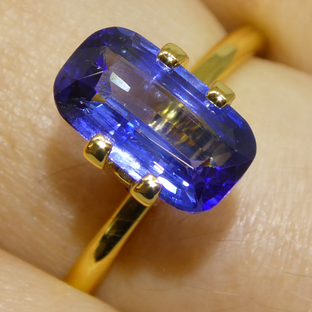 2.14ct Cushion Blue Sapphire GIA Certified Sri Lanka - Skyjems Wholesale Gemstones