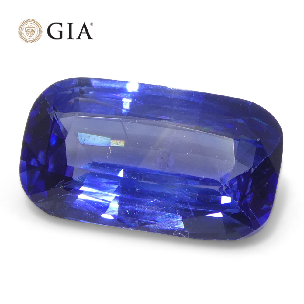 2.14ct Cushion Blue Sapphire GIA Certified Sri Lanka - Skyjems Wholesale Gemstones