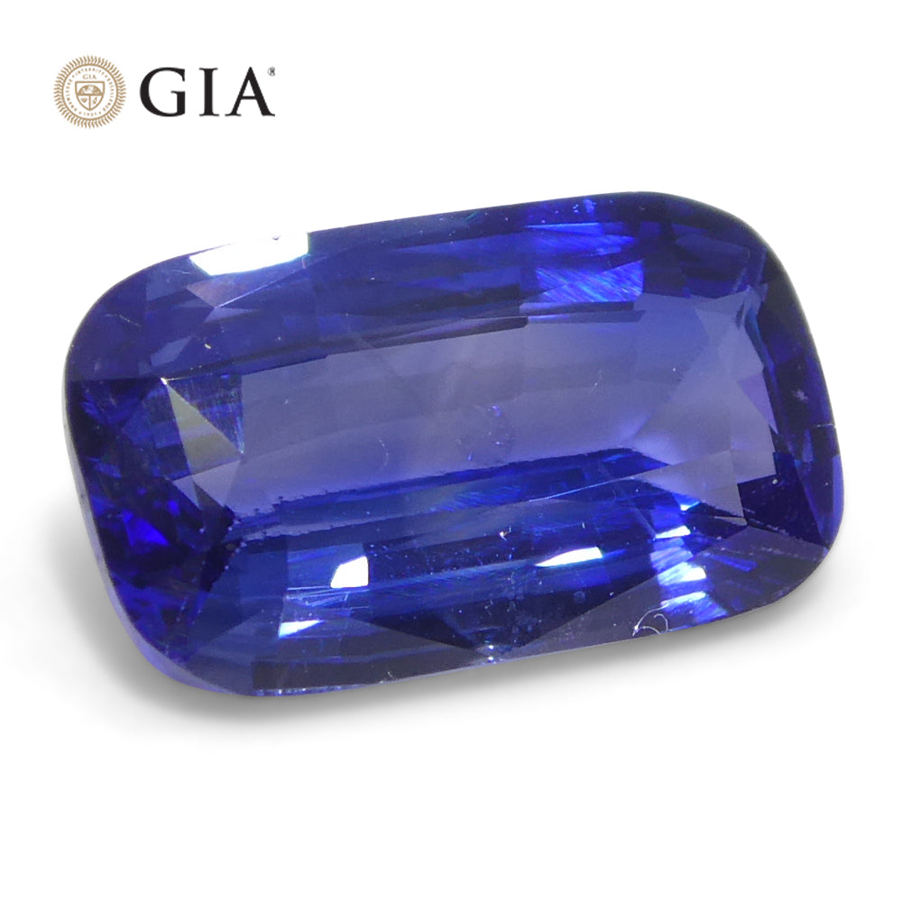 2.14ct Cushion Blue Sapphire GIA Certified Sri Lanka - Skyjems Wholesale Gemstones