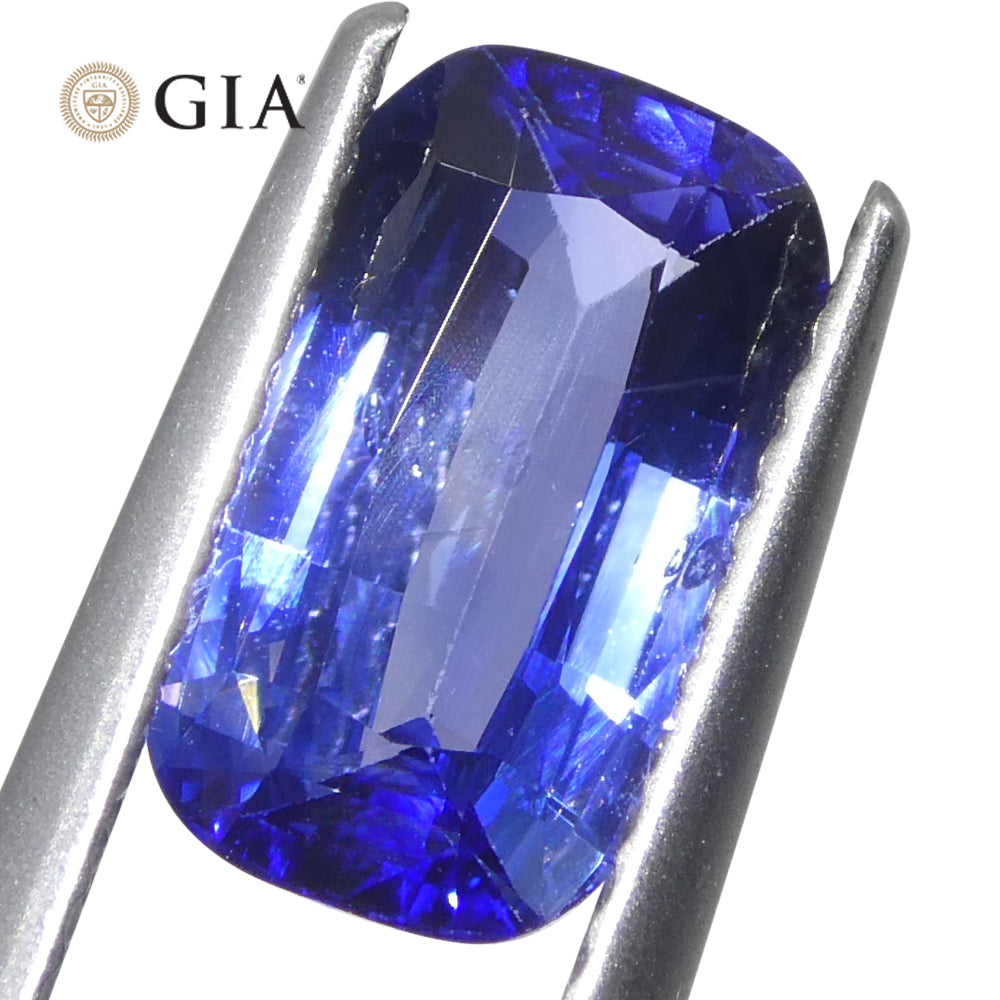 2.14ct Cushion Blue Sapphire GIA Certified Sri Lanka - Skyjems Wholesale Gemstones