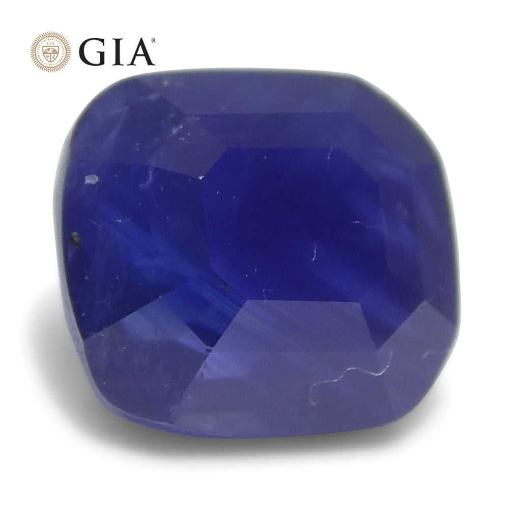 2.54ct Cushion Blue Sapphire GIA Certified Madagascar - Skyjems Wholesale Gemstones