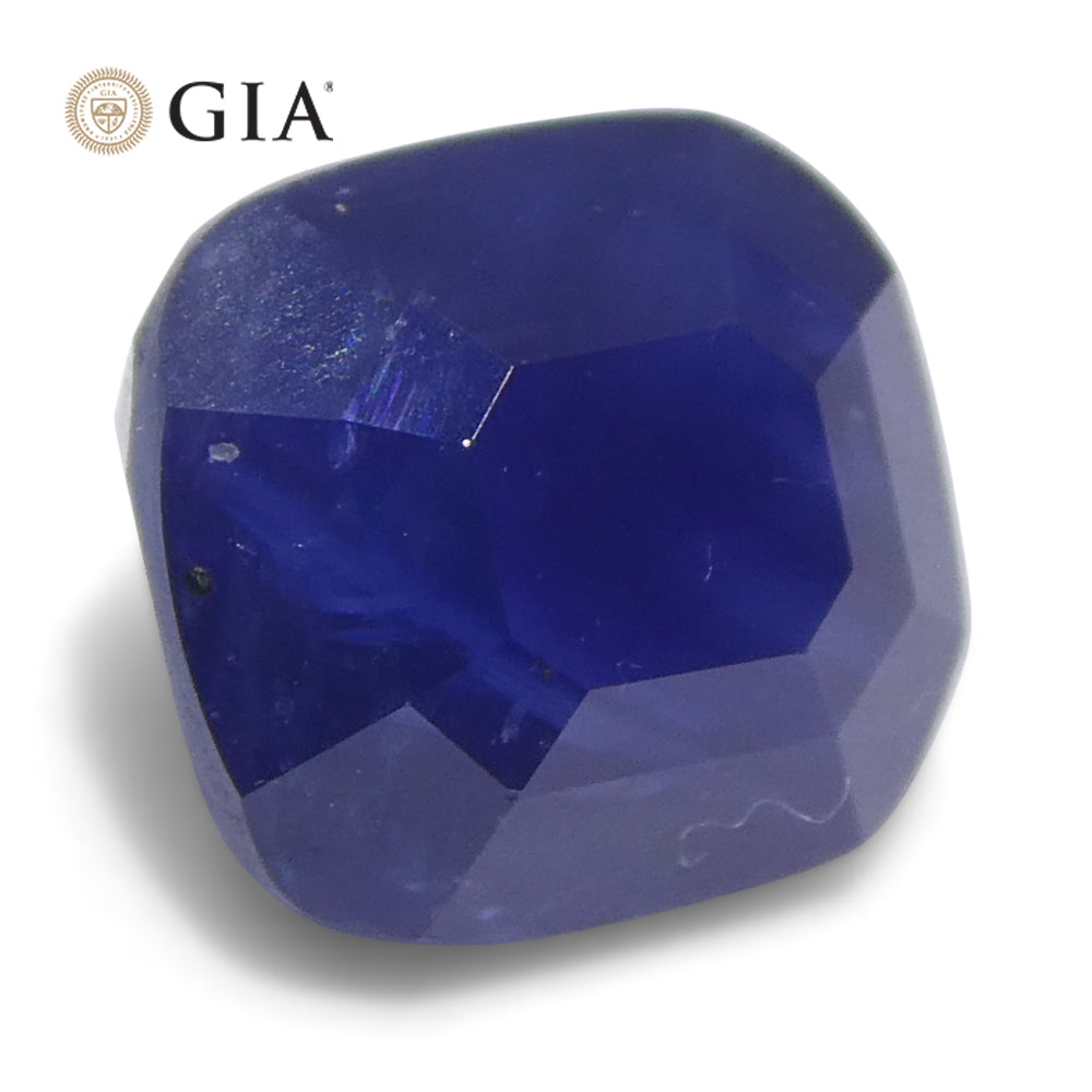 2.54ct Cushion Blue Sapphire GIA Certified Madagascar - Skyjems Wholesale Gemstones