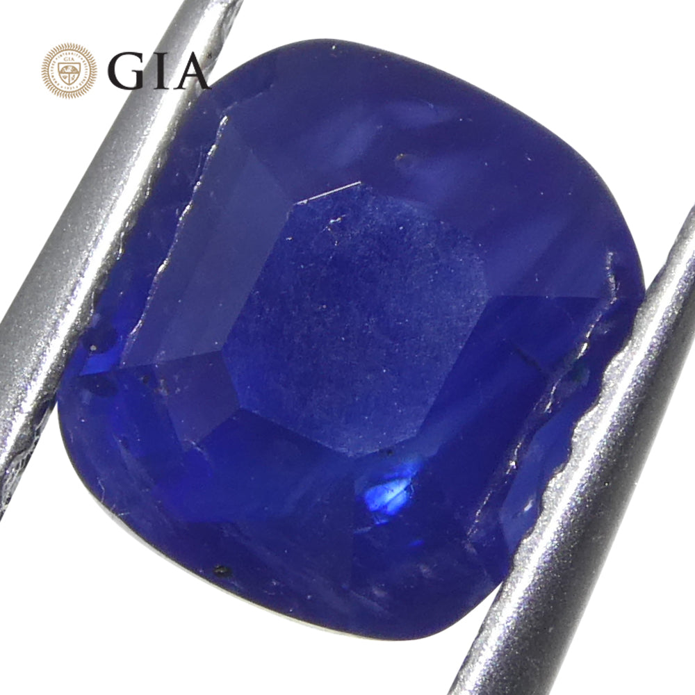 2.54ct Cushion Blue Sapphire GIA Certified Madagascar - Skyjems Wholesale Gemstones