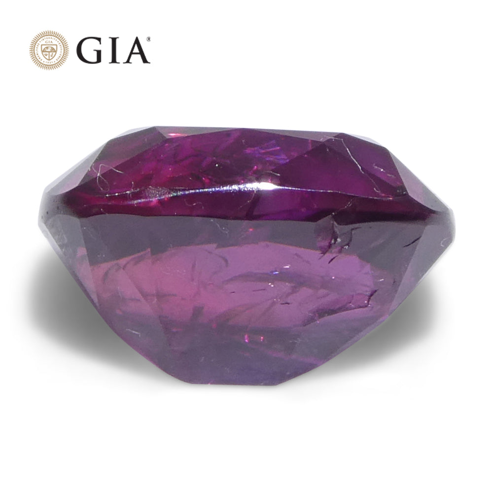 2.12ct Cushion Purple-Pink Sapphire GIA Certified  Unheated - Skyjems Wholesale Gemstones
