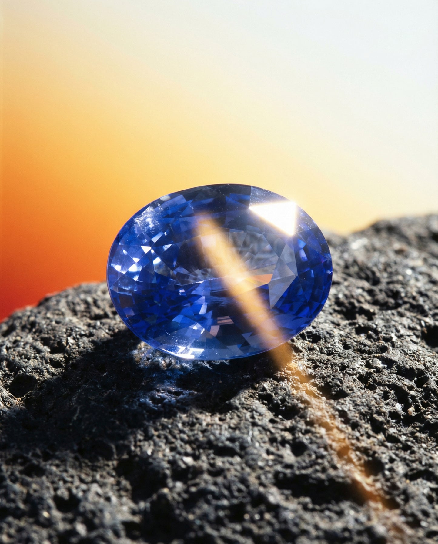 6.52ct Oval Blue Sapphire GIA Certified Sri Lanka