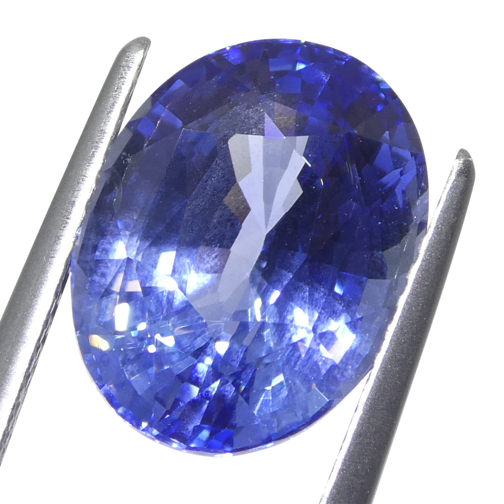 5.79ct Oval Blue Sapphire GIA Certified Sri Lanka