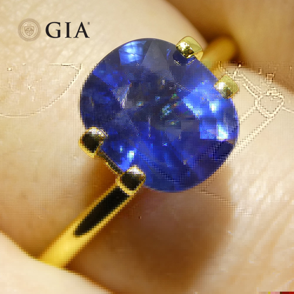 2.24ct Cushion Blue Sapphire GIA Certified