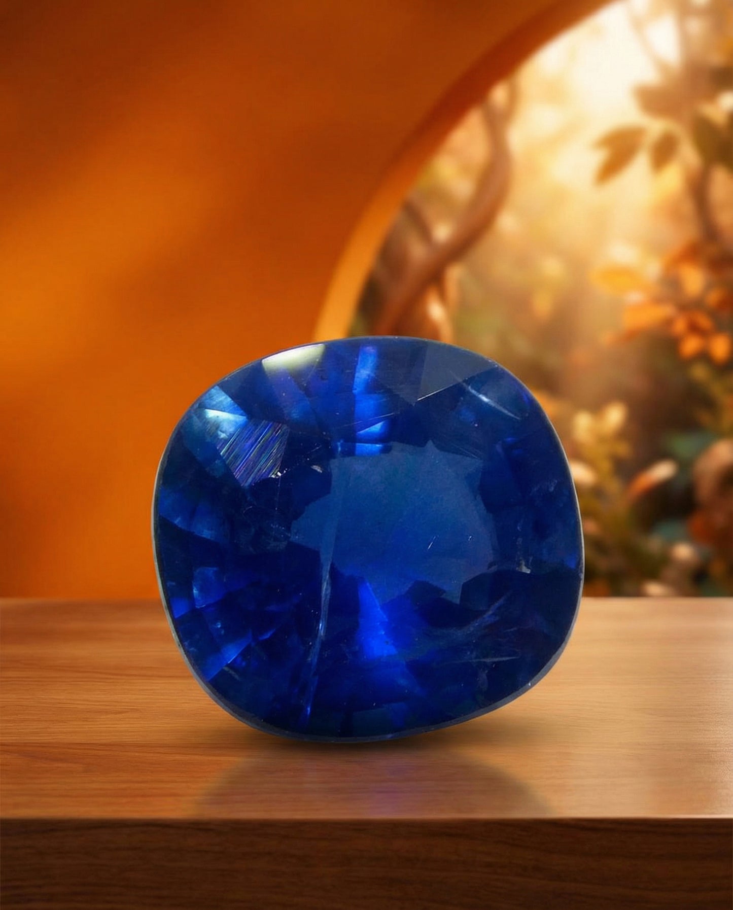 2.24ct Cushion Blue Sapphire GIA Certified