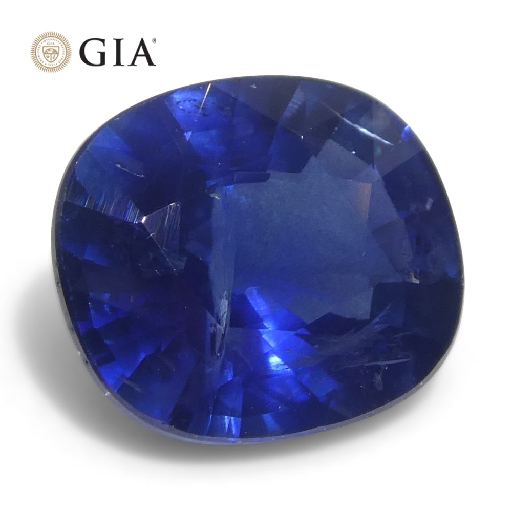 2.24ct Cushion Blue Sapphire GIA Certified
