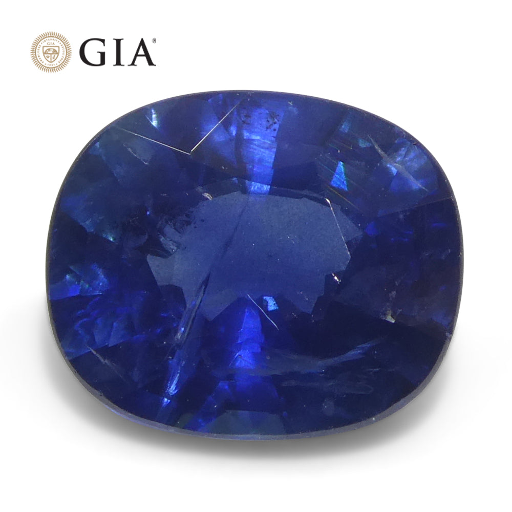 2.24ct Cushion Blue Sapphire GIA Certified