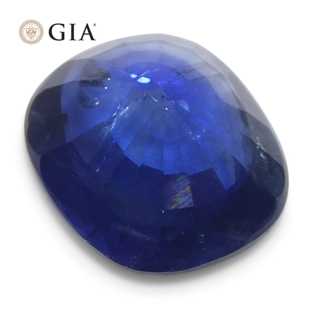 2.24ct Cushion Blue Sapphire GIA Certified