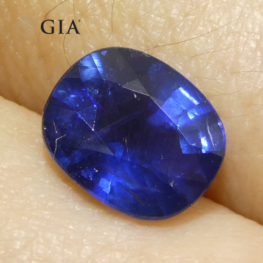 2.24ct Cushion Blue Sapphire GIA Certified