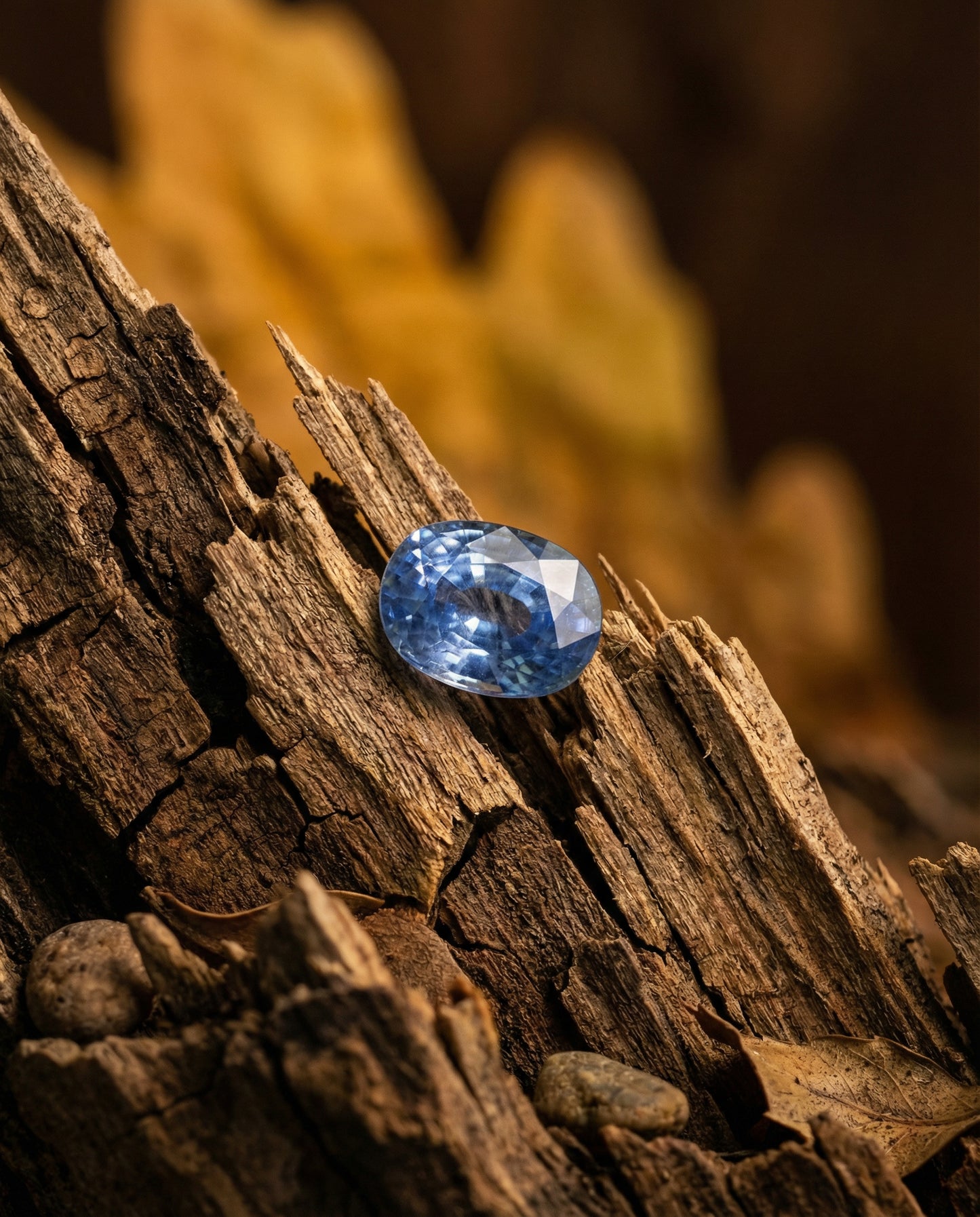 14.12ct Oval Blue Sapphire GIA Certified Madagascar