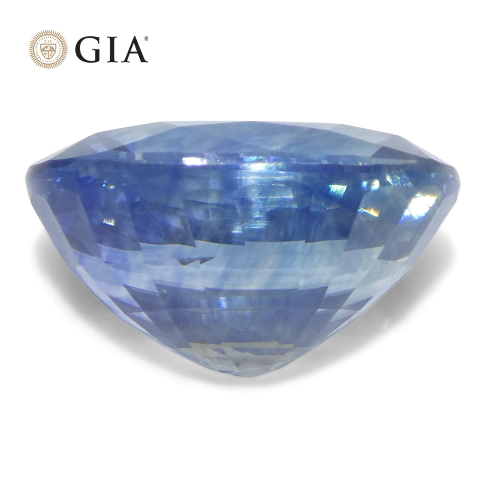 14.12ct Oval Blue Sapphire GIA Certified Madagascar