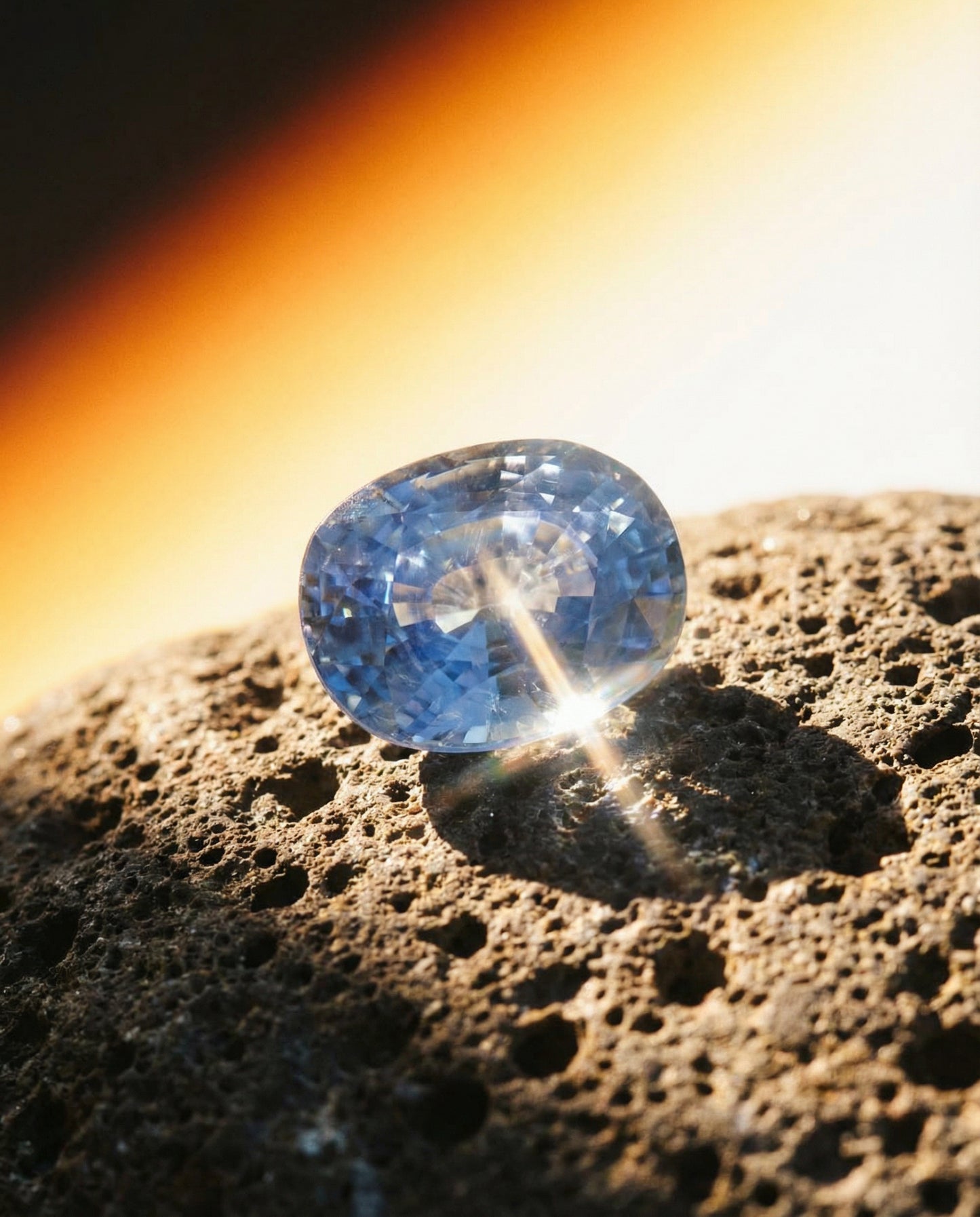 14.12ct Oval Blue Sapphire GIA Certified Madagascar