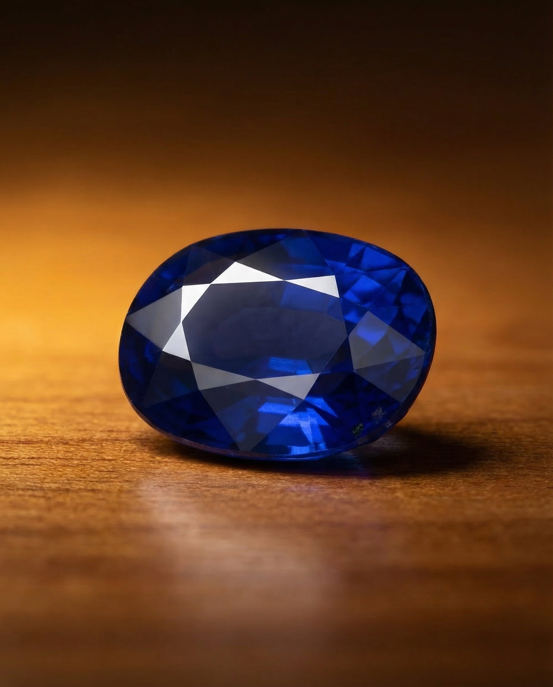 3.37ct Cushion Blue Sapphire GIA Certified Thailand - Skyjems Wholesale Gemstones