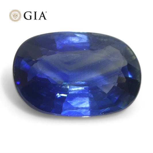 2.31ct Cushion Blue Sapphire GIA Certified Thailand