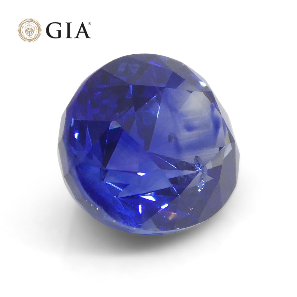 2.13ct Oval Vivid Cornflower Blue Sapphire GIA Certified Sri Lanka - Skyjems Wholesale Gemstones