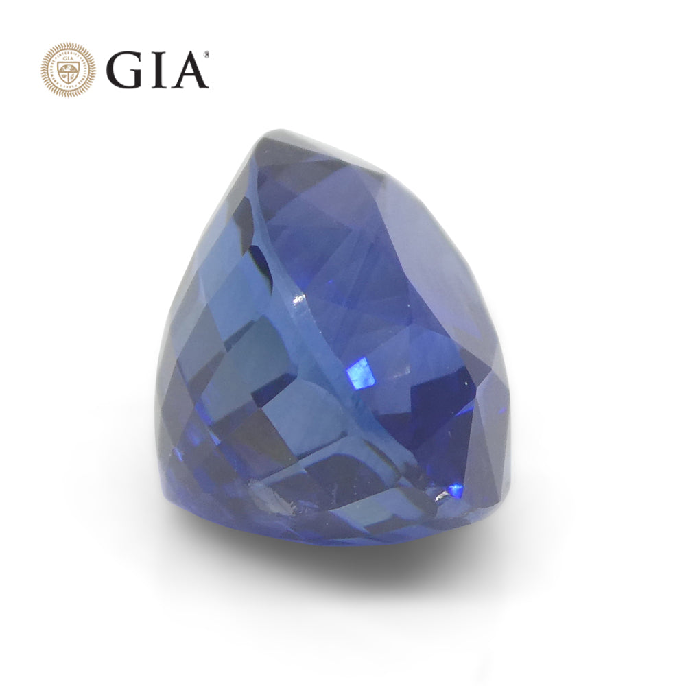 5.62ct Oval Blue Sapphire GIA Certified Sri Lanka - Skyjems Wholesale Gemstones