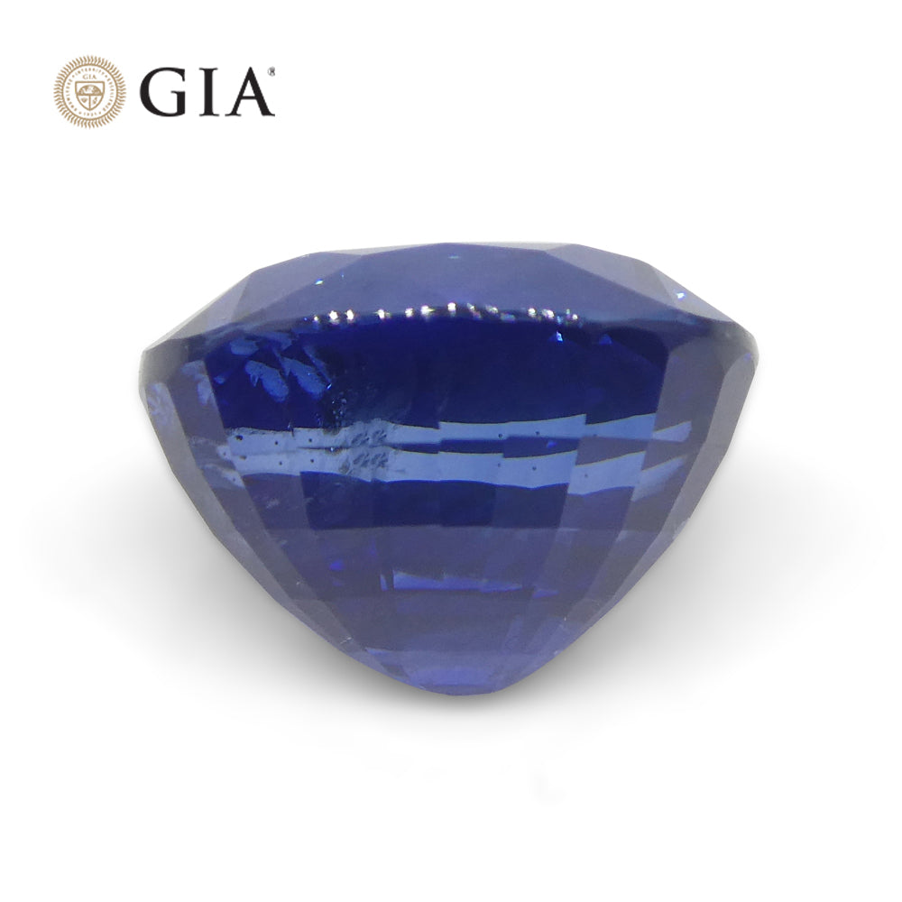 5.62ct Oval Blue Sapphire GIA Certified Sri Lanka - Skyjems Wholesale Gemstones