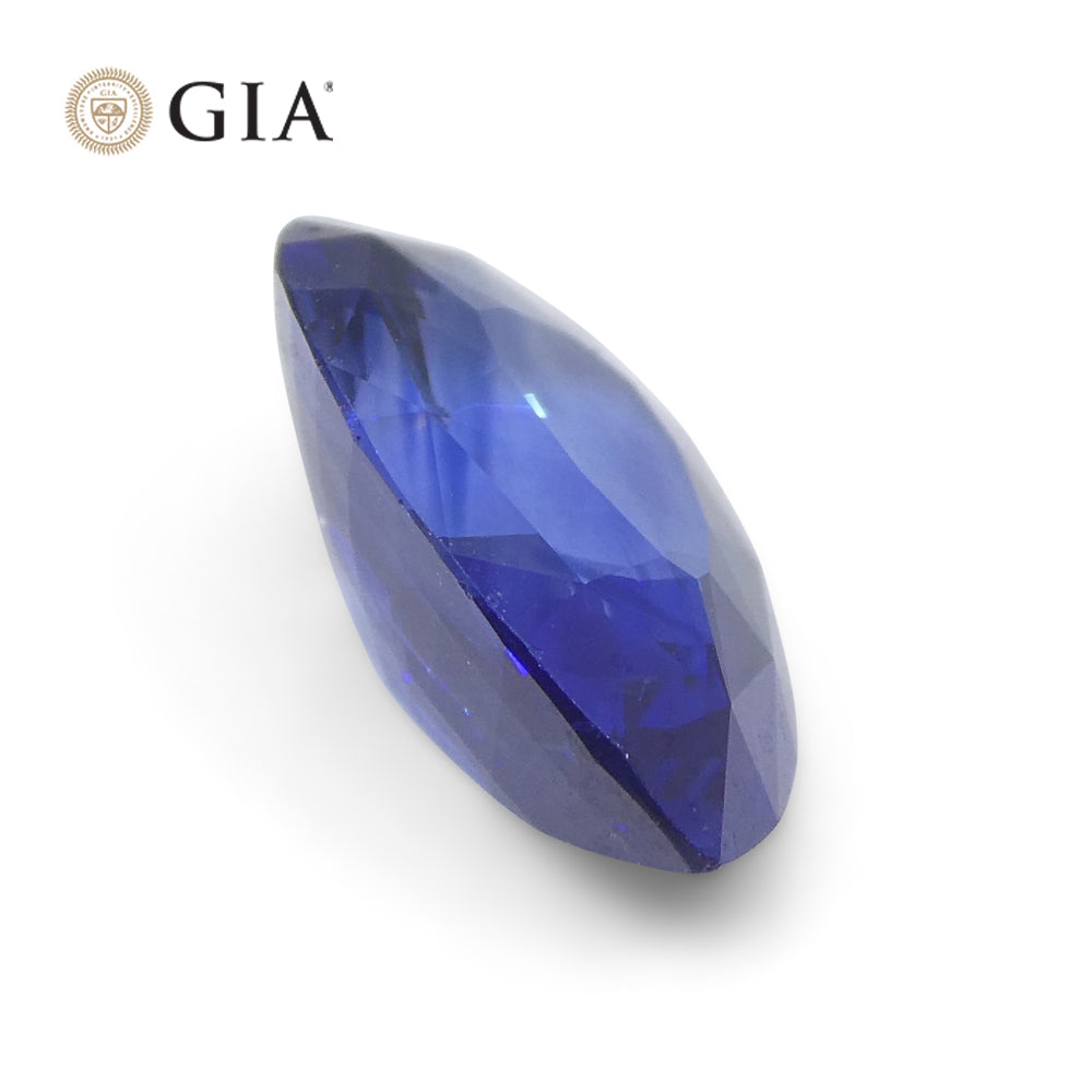 2.40ct Pear Blue Sapphire GIA Certified Sri Lanka - Skyjems Wholesale Gemstones