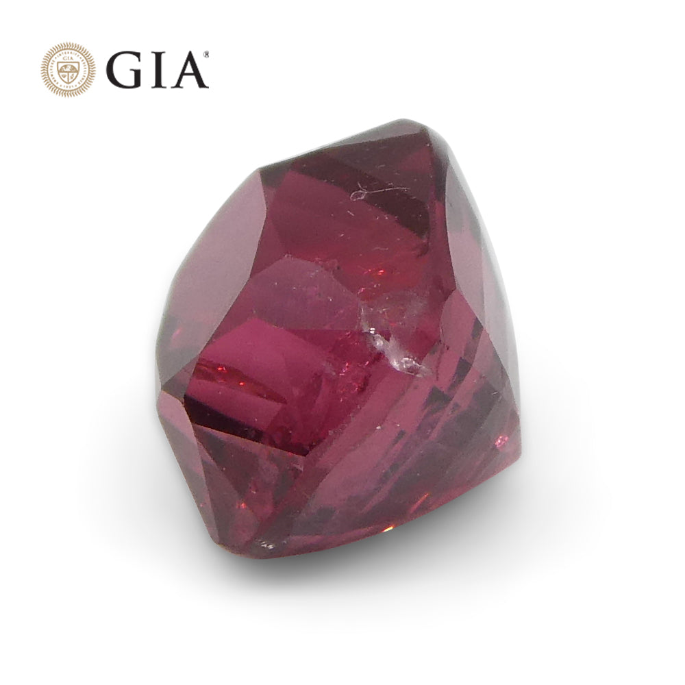 0.97ct Cushion Red Jedi Spinel from Myanmar, GIA Certified Natural Gemstone by SkyJems Canadian Gem Experts