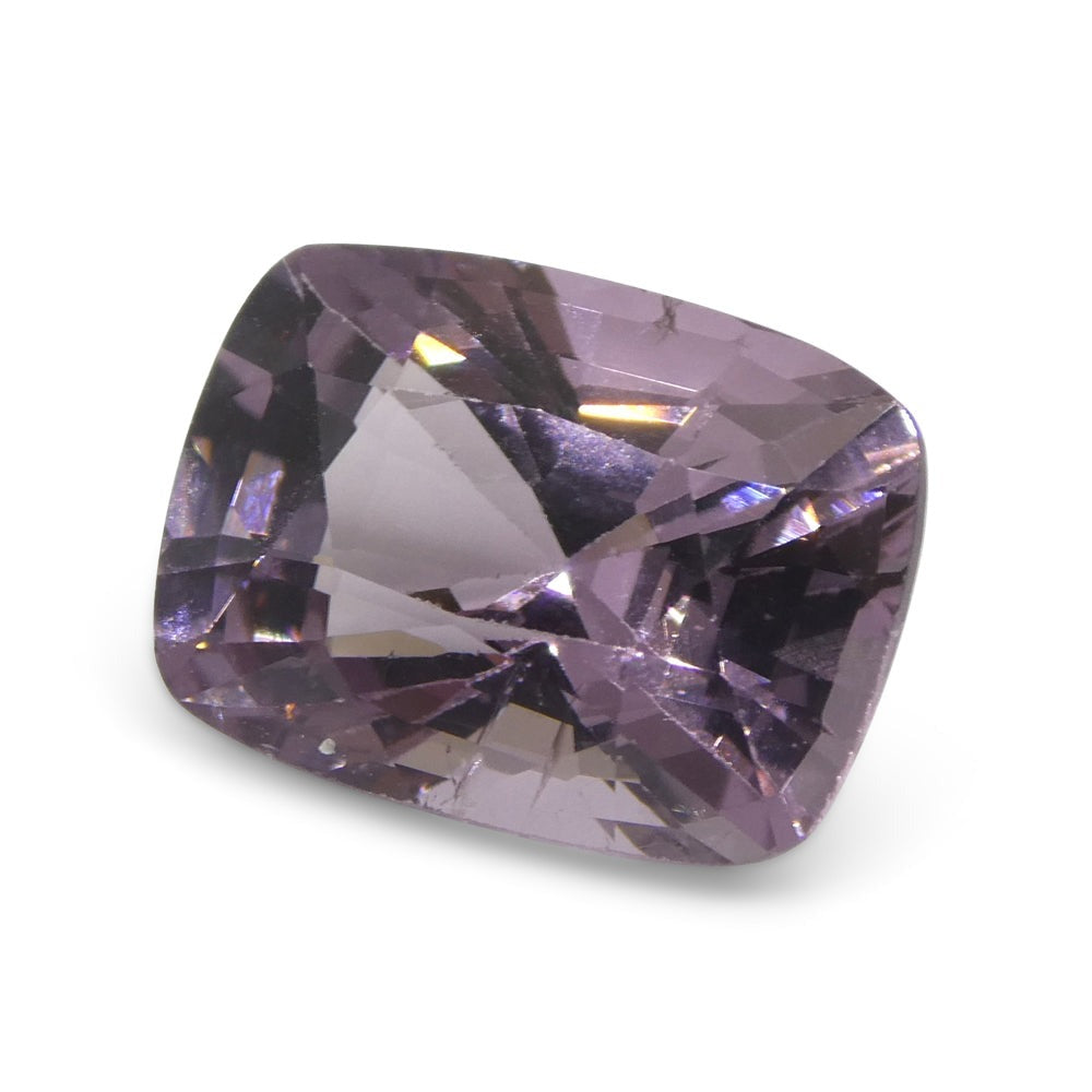 5.21ct Cushion Purple-Pink Spinel GIA Certified  Unheated - Skyjems Wholesale Gemstones