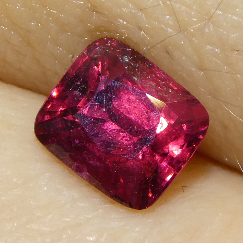 1.26ct Cushion Red Jedi Spinel GIA Certified