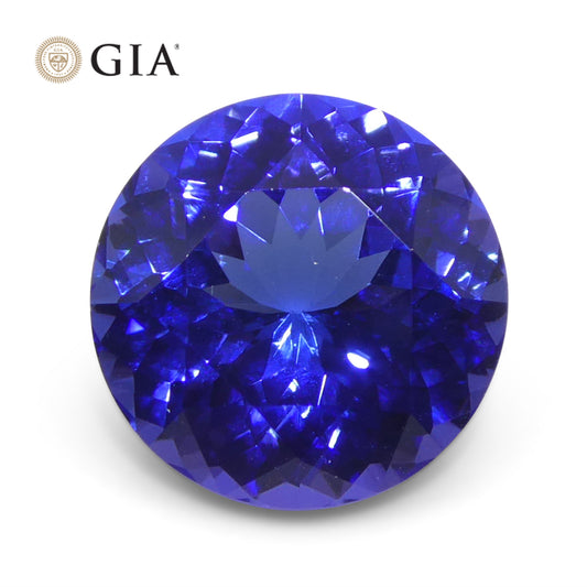 Tanzanite 4.08 cts 9.99 x 9.95 x 6.22 mm Round Violet-Blue  $5000